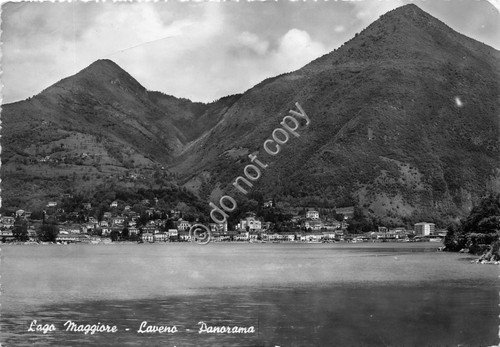 Cartolina - Laveno Panorama (Varese)