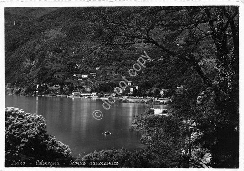 Cartolina - Luino Colmegna Panorama