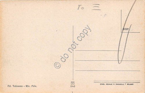 Cartolina - Luserna San Giovanni Panorama anni '20 NVG