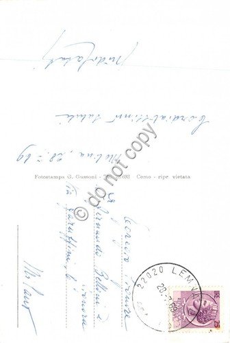 Cartolina - Molina Lago di Como panorama 1969 | Immagine Gallery 2