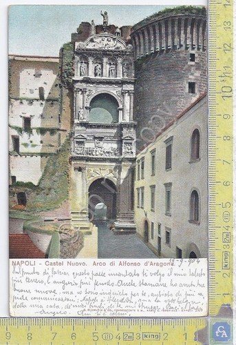 Cartolina - Napoli - Castel Nuovo - Arco di Alfonso …