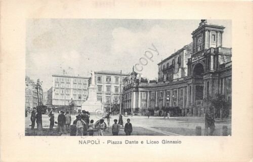 Cartolina - Napoli - Piazza Dante - Liceo Ginnasio - …