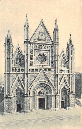 Cartolina - Orvieto - Cattedrale - Orfanatrofi Femminili Don Daste …