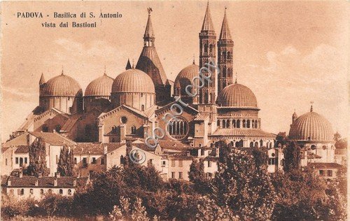 Cartolina - Padova Basilica S. Antonio dai Bastioni | Immagine principale