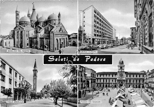 Cartolina - Padova vedutine