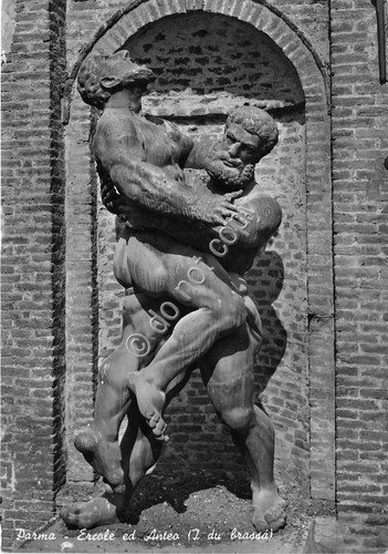 Cartolina - Parma Ercole ed Anteo I du brassà 1968 | Immagine principale