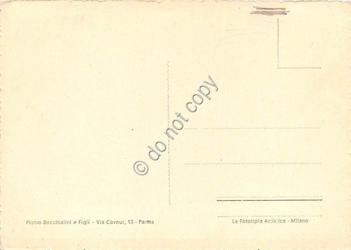 Cartolina - Parma Stazione Centrale Monumento a Bottego animata