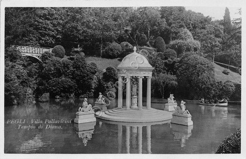 Cartolina - Pegli - Villa Pallavicini - Tempio di Diana …