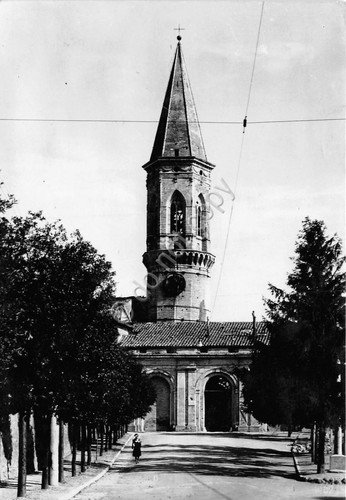 Cartolina - Perugia - Chiesa San Pietro - 1953 | Immagine principale