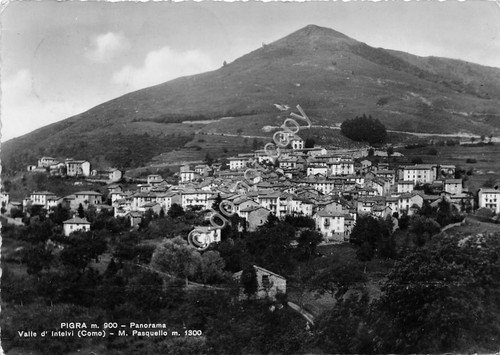 Cartolina - Pigra Panorama 1956