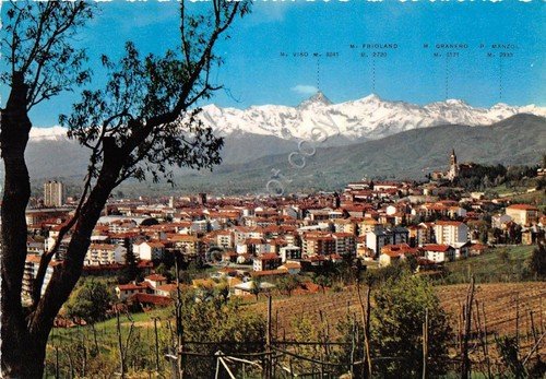 Cartolina - Pinerolo - panorama - 1974 | Immagine principale