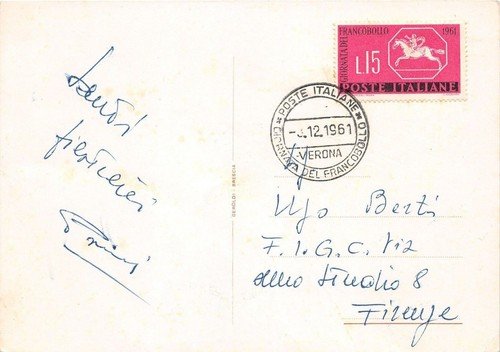 Cartolina - Post card - 3^ Giornata del Francobollo - … | Immagine principale