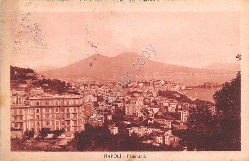 Cartolina - Postacard - Napoli - Panorama - 1925 - …
