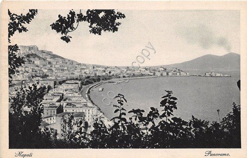 Cartolina - Postacard - Napoli - Panorama - 1933 - … | Immagine principale