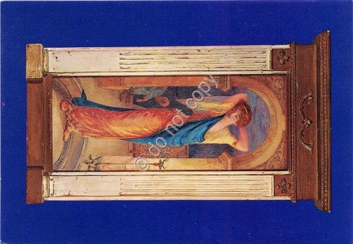 Cartolina - Postcard - 2° Salone Antiquariato - Pittori Dannunziani …