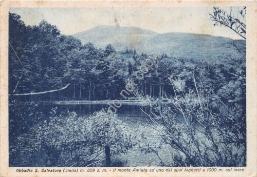 Cartolina - Postcard - Abbadia S. Salvatore - Laghetto - …
