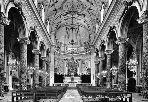 Cartolina - Postcard - Agira - Chiesa Abbazia - Interno … | Immagine principale