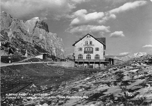 Cartolina - Postcard - Albergo Passo Falzarego - Tofana - … | Immagine principale