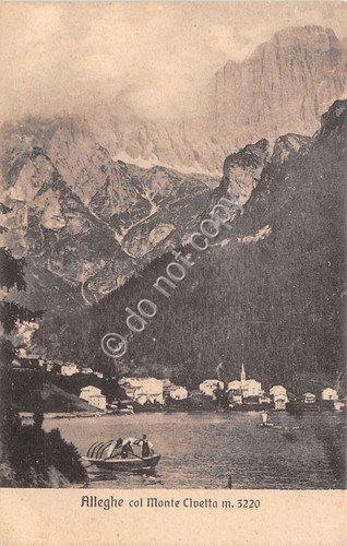 Cartolina - Postcard - Alleghe - Monte Civetta - anni … | Immagine principale