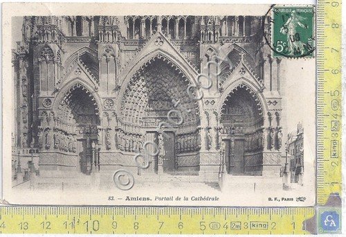 Cartolina - Postcard - Amiens - Cathedrale - VG Congo …
