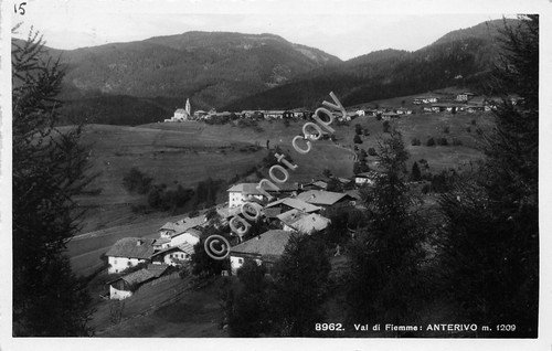 Cartolina - Postcard - Anterivo - Val di Fiemme - … | Immagine principale