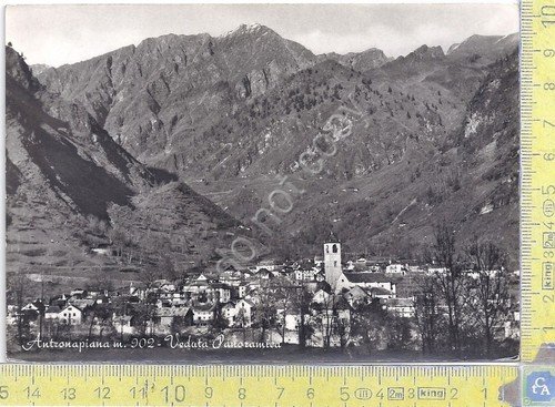 Cartolina - Postcard - Antronapiana - Panorama - 1965