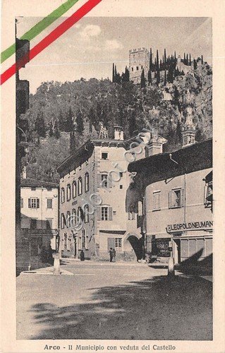 Cartolina - Postcard - Arco - Municipio - Leopold Neumann … | Immagine principale