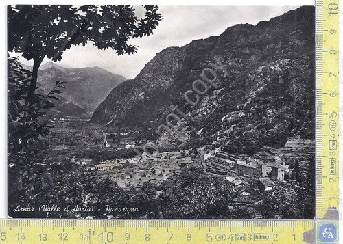 Cartolina - Postcard - Arnar - Panorama - 1954 | Immagine principale