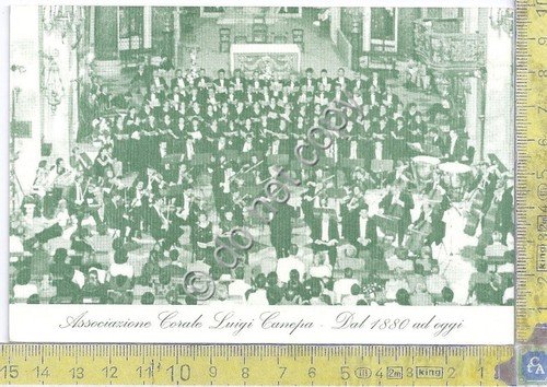 Cartolina - Postcard - Associazione Corale Canepa - Timbro convegno …