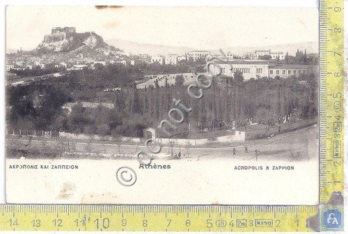 Cartolina - Postcard - Athens - Acropis & Zappion