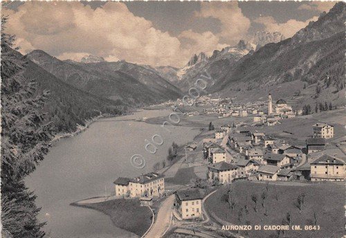 Cartolina - Postcard - Auronzo di Cadore - Panorama - …