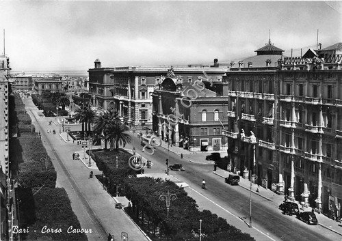 Cartolina - Postcard - Bari - Corso Cavour - auto … | Immagine principale
