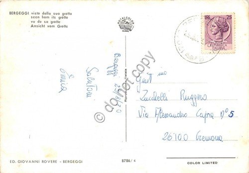 Cartolina - Postcard - Bergeggi panorama dalla grotta 1970 VG … | Immagine Gallery 2