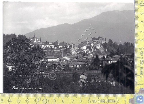 Cartolina - Postcard - Besozzo - Panorama - 1955