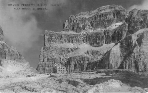 Cartolina - Postcard - Bocca di Brenta - Rifugio Pedrotti …