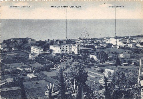 Cartolina - Postcard - Bordighera - Maison Saint Charles - …