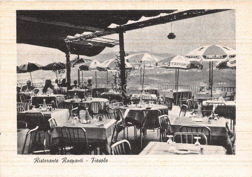 Cartolina - Postcard - Borgunto - Fiesole - Ristorante Raspanti …