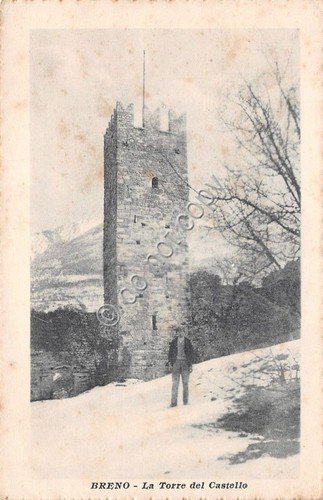 Cartolina - Postcard - Breno - Torre del Castello - … | Immagine principale