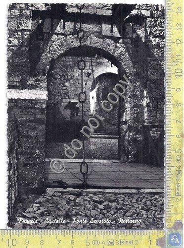 Cartolina - Postcard - Brescia - Castello - Ponte Levatoio …