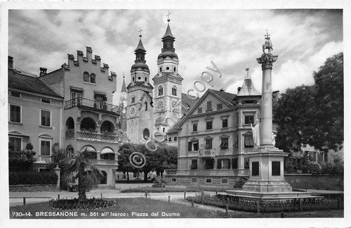 Cartolina - Postcard - Bressanone - Piazza del Duomo - …