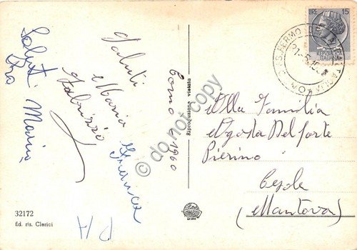 Cartolina - Postcard - Brunate da S. Fermo della Battaglia …