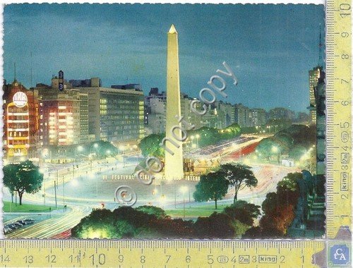 Cartolina - Postcard - Buenos Aires - Plaza de la …