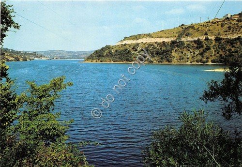 Cartolina - Postcard - Caccamo sul lago - Panorama - …