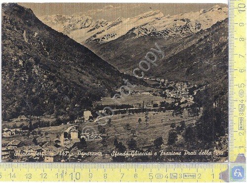 Cartolina - Postcard - Calamberto - Panorama - 1958