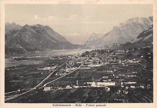 Cartolina - Postcard - Calolziocorte Sala Panorama