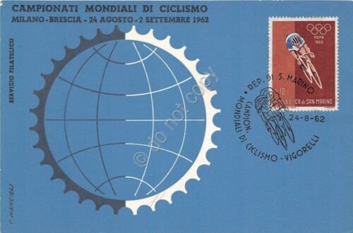 Cartolina - Postcard - Campionati Mondiali di Ciclismo - S. …