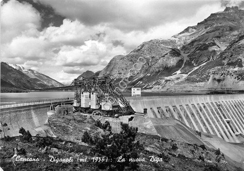 Cartolina - Postcard - Cancano - Digapoli - Nuova Diga … | Immagine principale