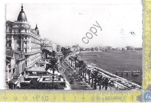 Cartolina - Postcard - Cannes - la Croisette - Timbro …