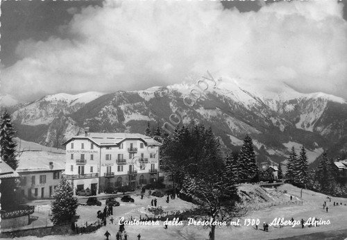 Cartolina - Postcard - Cantoniera della Presolana - Albergo Alpino …
