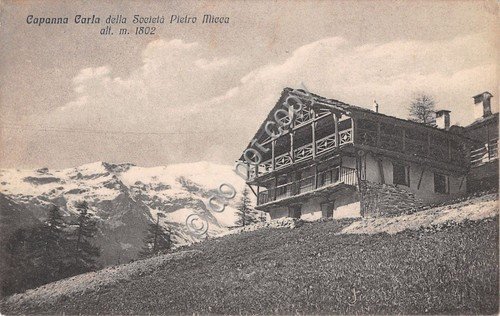 Cartolina - Postcard - Capanna Carla - Società Pietro Micca … | Immagine principale